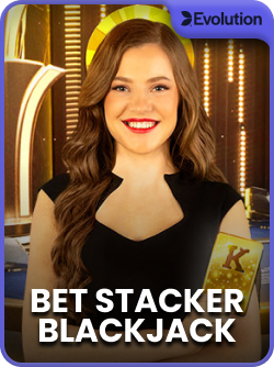 Bet Stacker Blackjack by Evolution official game cover