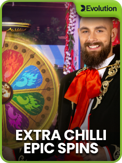 Extra Chilli Epic Spins by Evolution official game cover