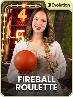 Fireball Roulette by Evolution official game cover