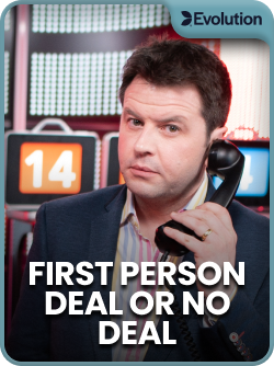 First Person Deal or No Deal by Evolution official game cover
