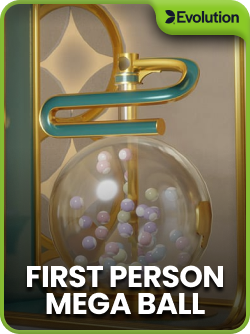 First Person Mega Ball by Evolution official game cover