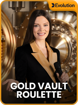 Gold Vault Roulette by Evolution official game cover