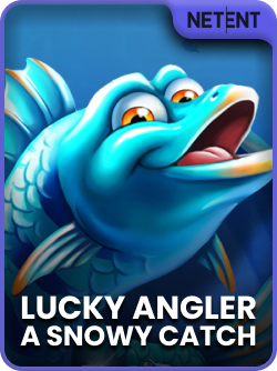 Lucky Angler: A Snowy Catch