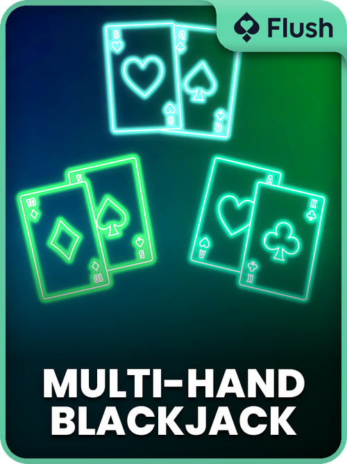 Multi-Hand Blackjack by Flush Originals